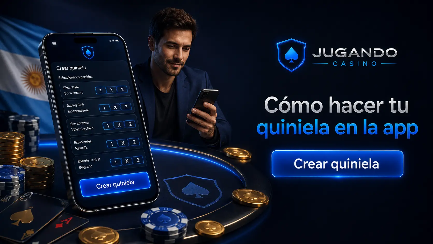 Cómo hacer tu quiniela en la app: selección, múltiples y guardado de boletos