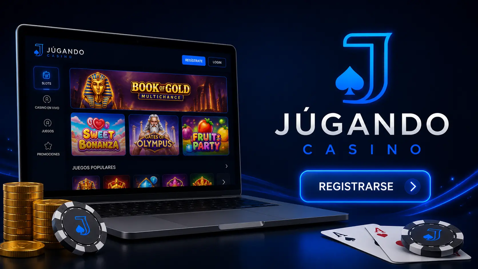 Proceso de registro en Jugando Casino desde Argentina